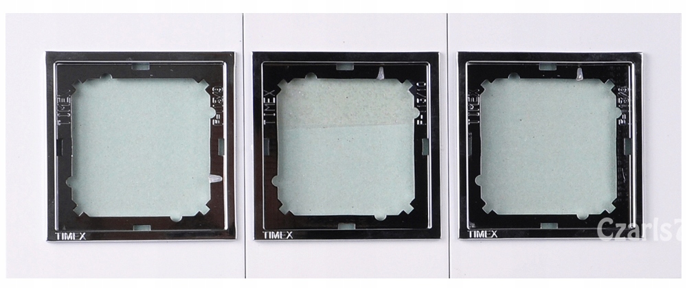 RAMKA POTRÓJNA BIAŁA/CHROM MAGIC - PREMIUM