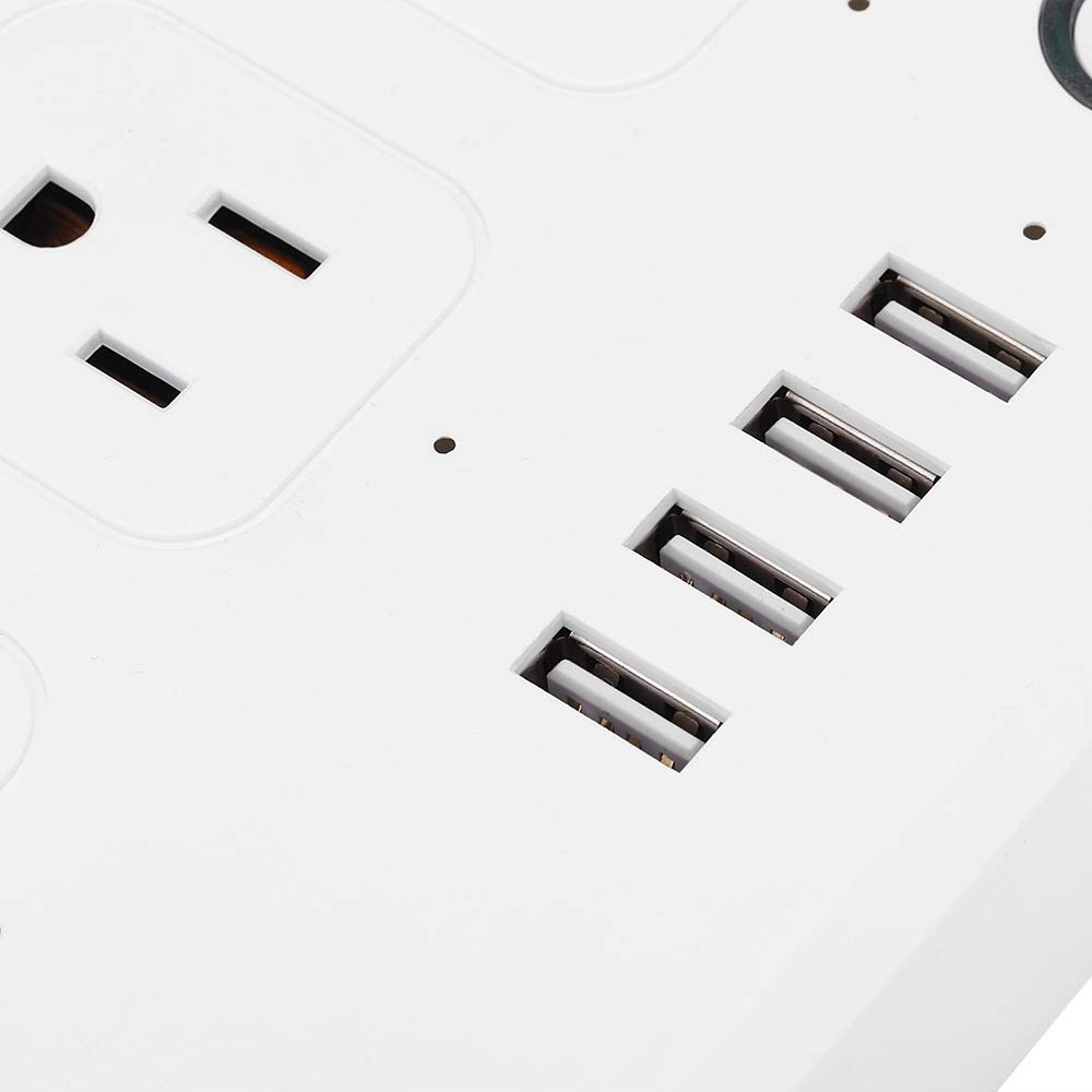 LISTWA ZASILAJĄCA PRZEDŁUŻACZ USB WIFI ALEXA UK Kolor biały