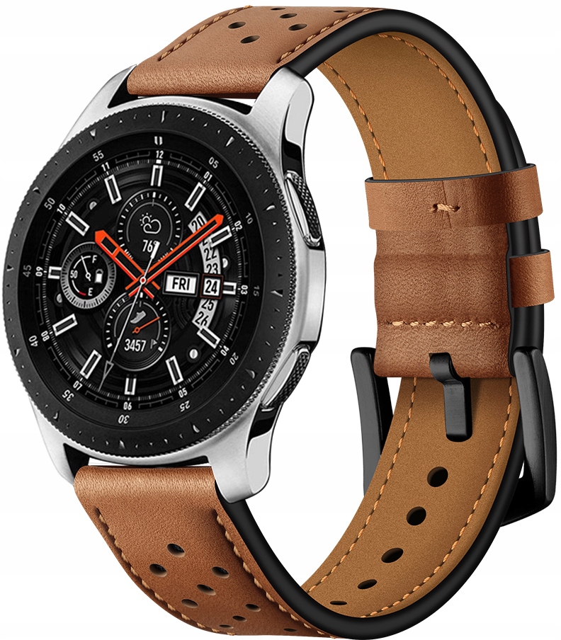 

Pasek Skóra Do Galaxy Watch 45MM 46MM Gear S3 22MM
