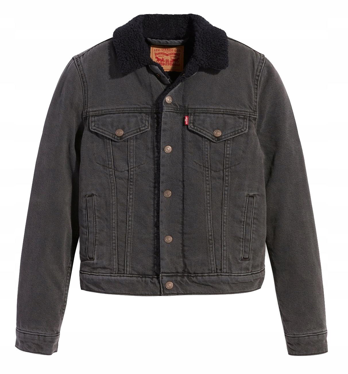 

Levi's Original Sherpa Trucker Kurtka Damska Jeans