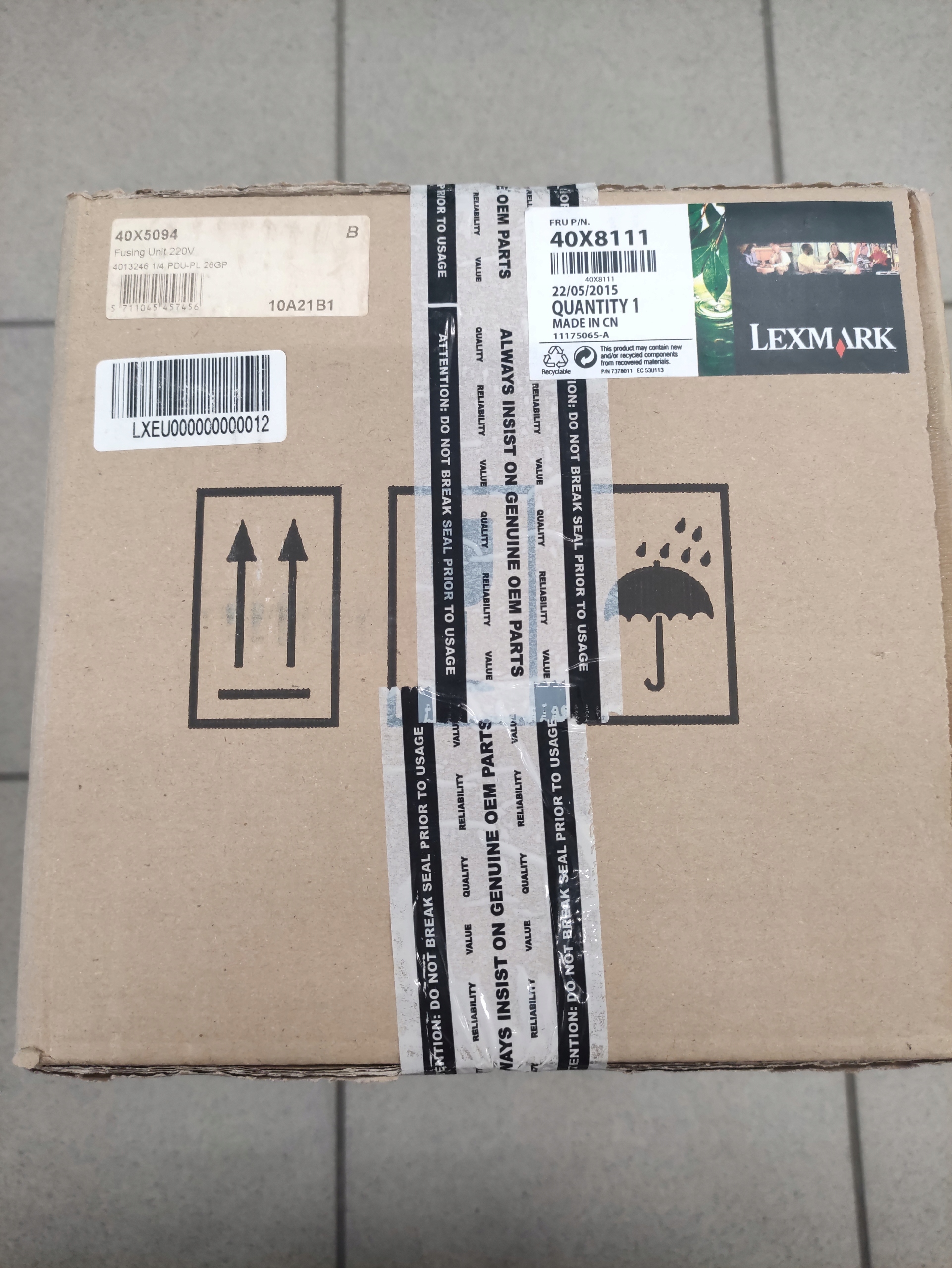 Fuser Lexmark 40X5094