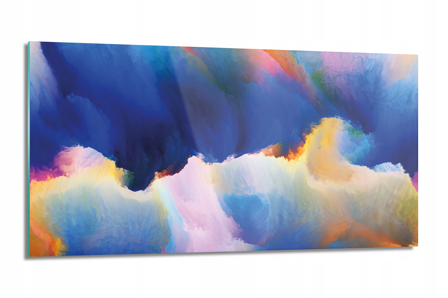 stenový kuchynský panel Škvrny, mraky, farby 100x50