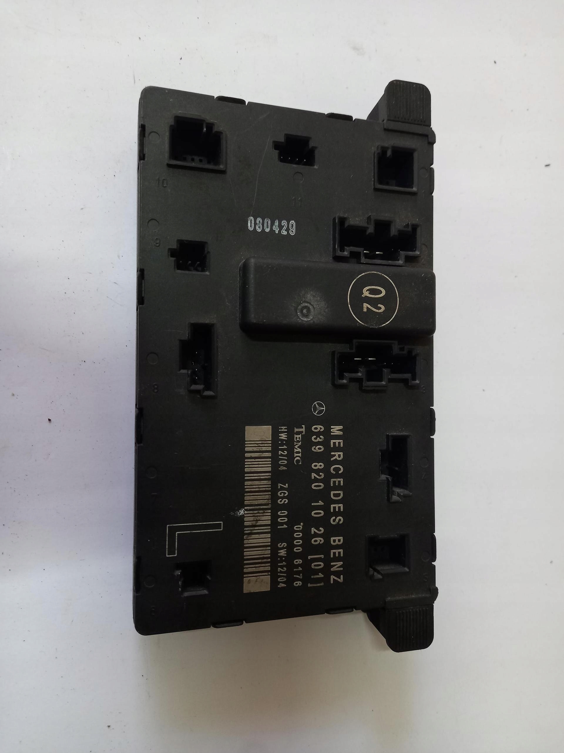 MODUŁ DRZWI LEWY PRZÓD MERCEDES VITO W639 03-14 Numer katalogowy części 6398201026