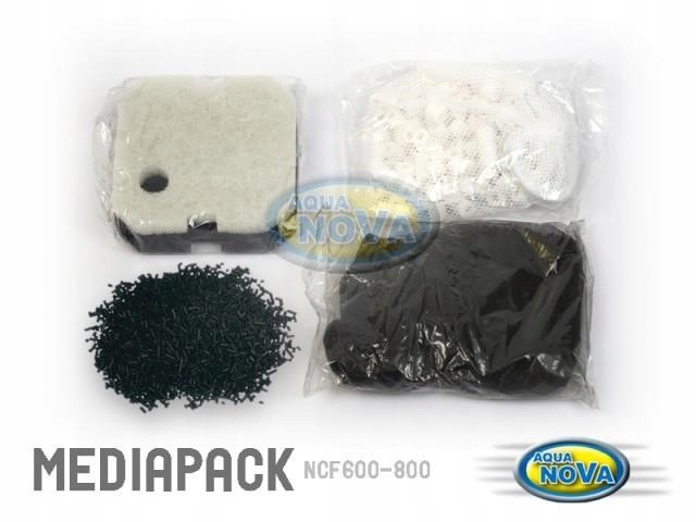 Sada Vložek Do Akvarijního Filtru 600/800 Houbička Keramika