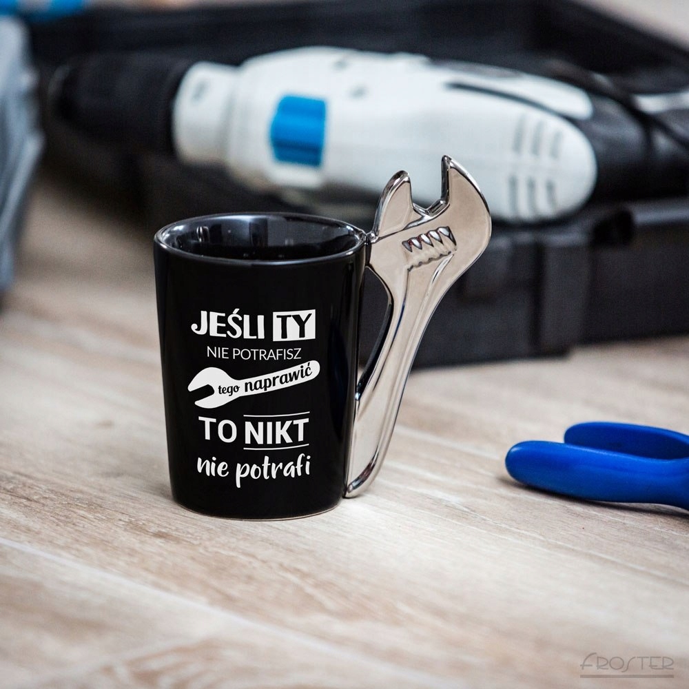 Kubek Złotej Rączki Informacje dodatkowe Własny napis