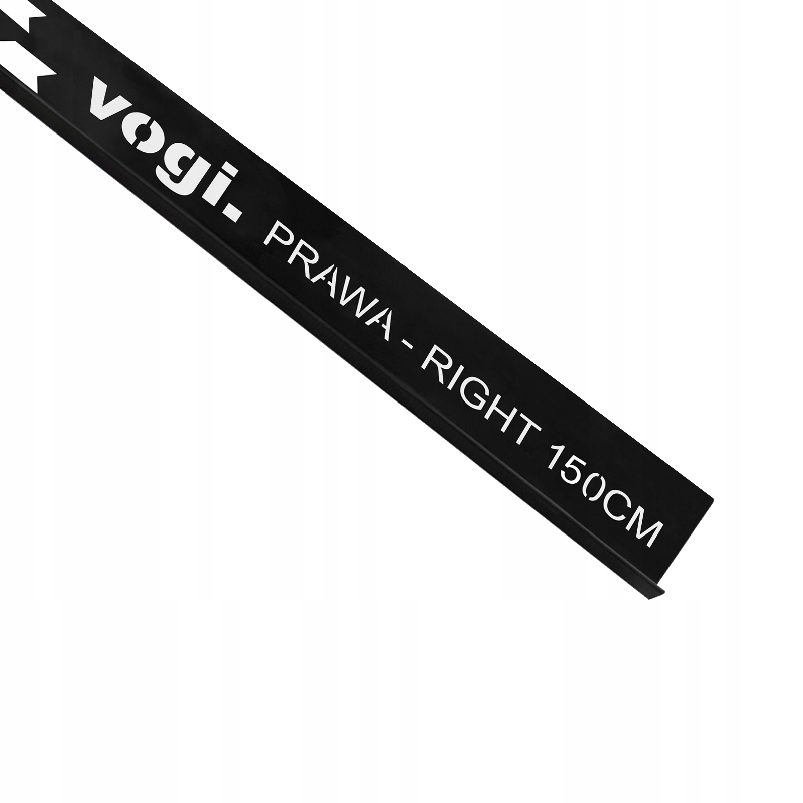 

Listwa spadkowa Vogi prawa Czarna 150 cm