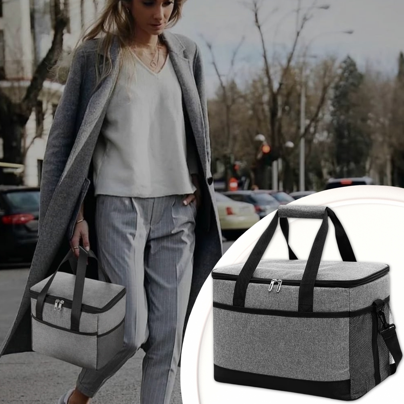 TORBA TERMICZNA TERMOIZOACYJNA TURYSTYCZNA PODRÓŻNA +2 WKŁADY CHŁODZĄCE 18L Rodzaj torba termiczna