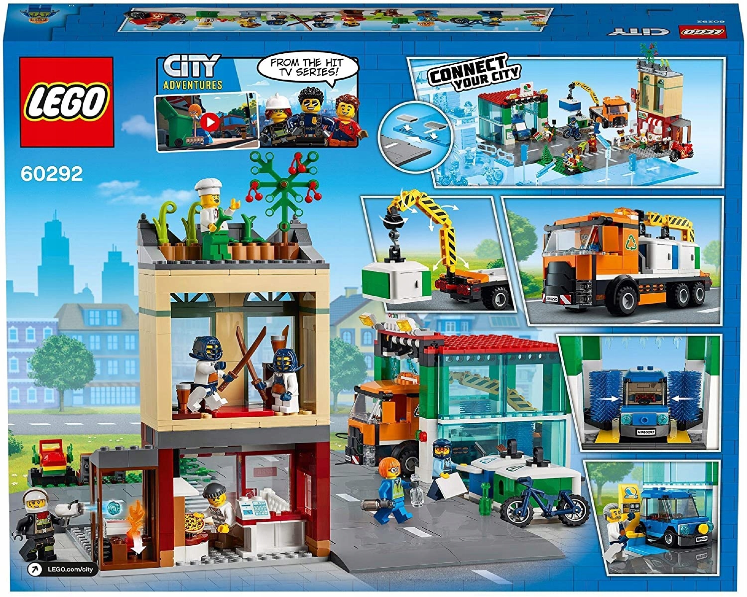 KLOCKI LEGO CITY 60292 CENTRUM MIASTA Marka LEGO