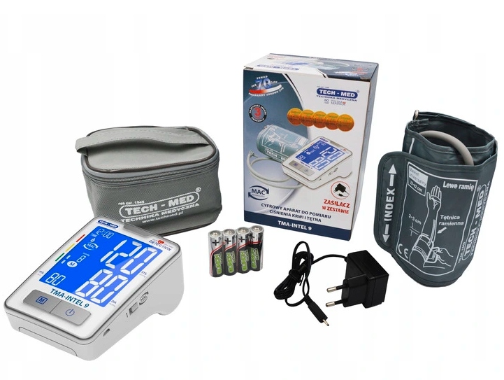 

Ciśnieniomierz Tech-med INTEL9 22-42 CM Zasilacz
