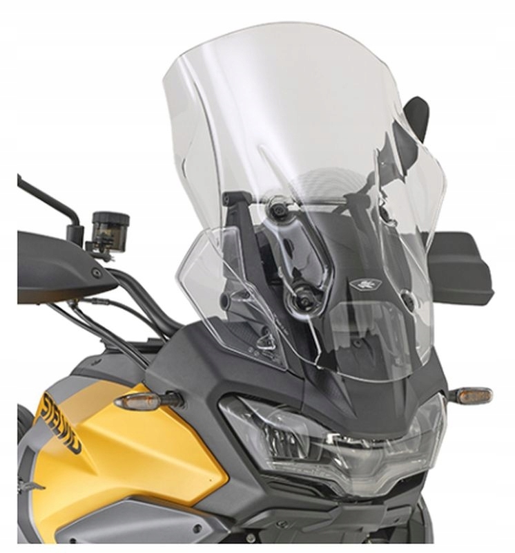 Kappa Čelné Sklo Moto Guzzi Stelvio 1000 '24-'25, (54 X 43 CM) (výš. X Šír.) Pr