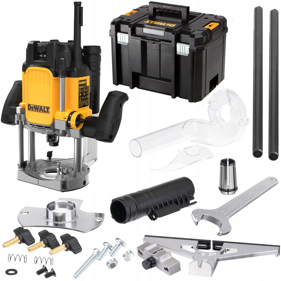 

Frezarka górnowrzecionowa 2300W DeWALT DWE625KT