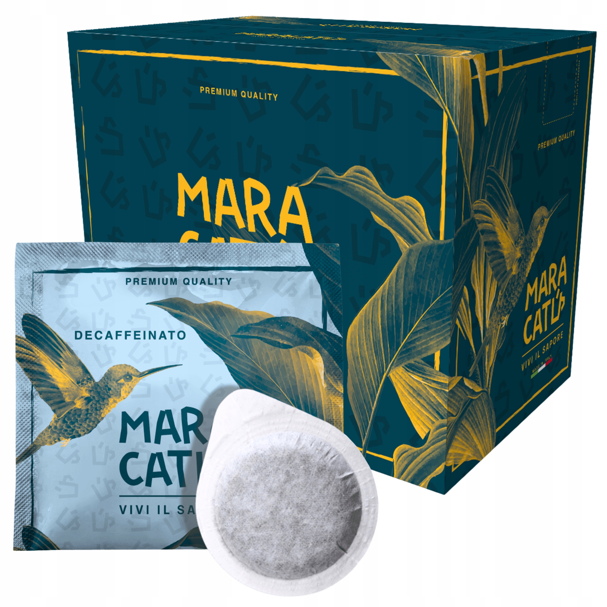 Levně Káva v sáčcích Ese 44 mm Bezkofeinová Italská Maracatú x 150 Kompostovatelná