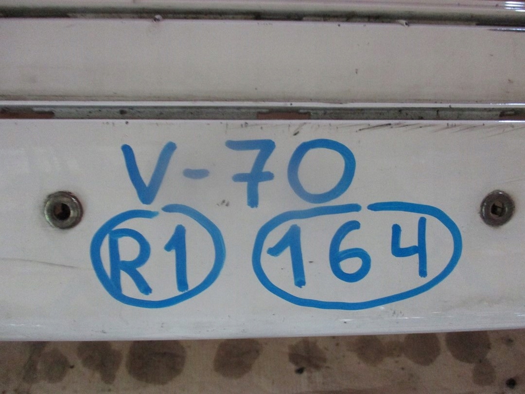 bumper front front VOLVO V70 V 70 unprotected