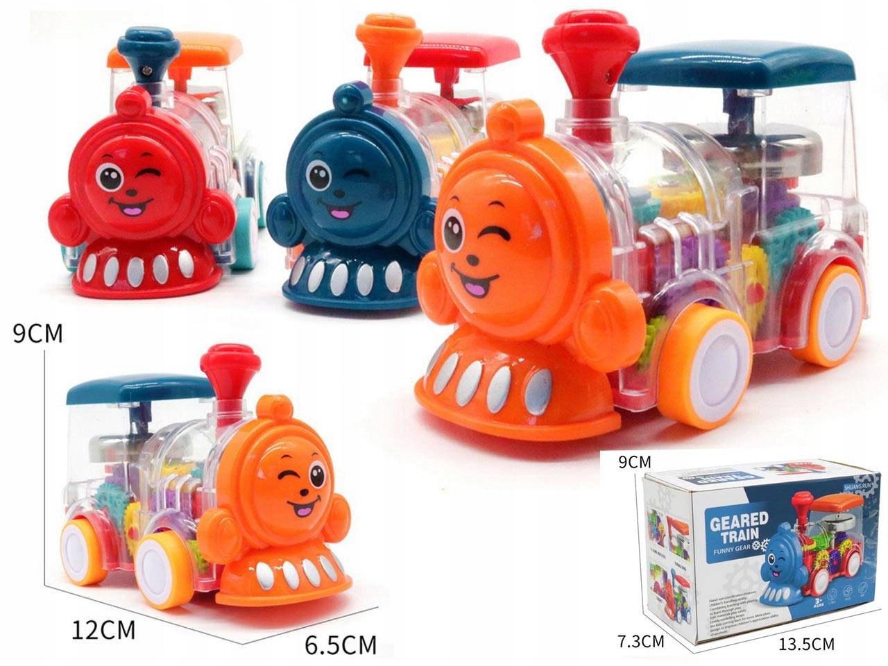 LOKOMOTYWA LED CIUCHCIA dźwięk ŚWIATŁA NAPĘD Stan opakowania oryginalne