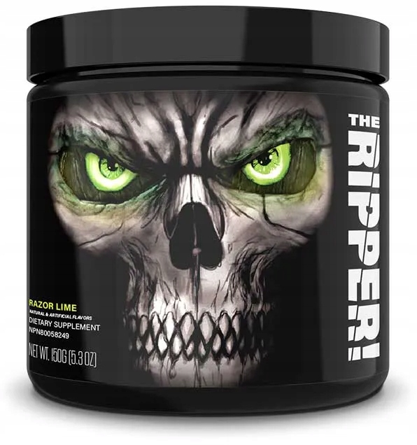 Jnx Sports Předtréninkový stimulant, The Ripper!, Razor Lime (ostrá limetka), Prášek, 150 g