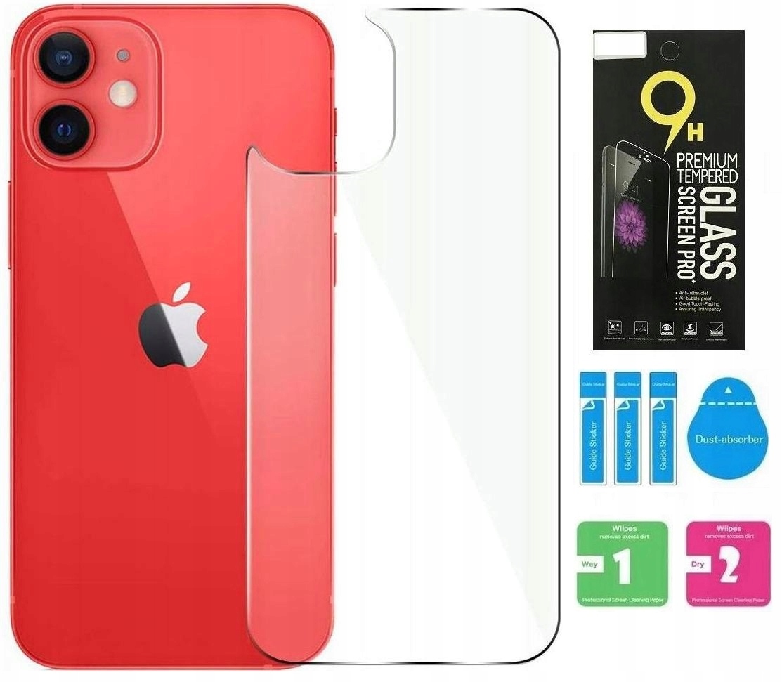 

Szkło Hartowane Na Tył Plecy Do iPHONE 12