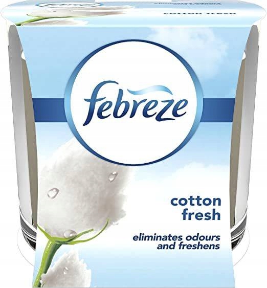 

Febreze Świeca Zapachowa Cotton Fresh 100g