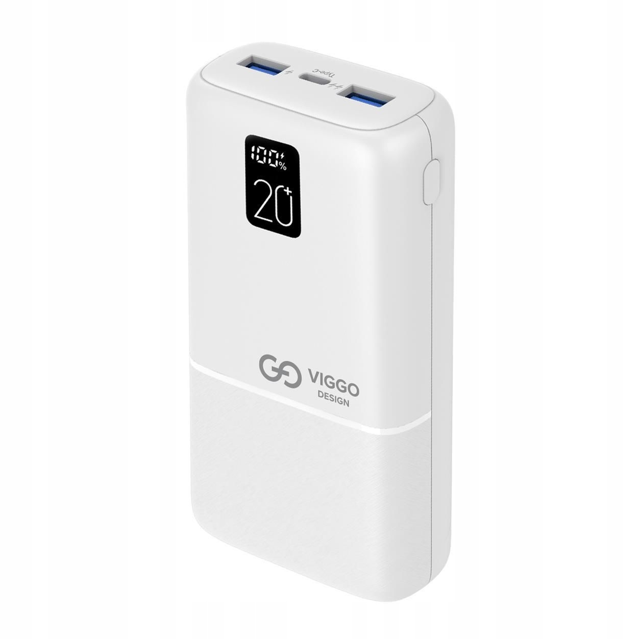 Powerbank Viggo Design 20000 mAh VIBB20000PD20LCDW EAN (GTIN) 8018417414343