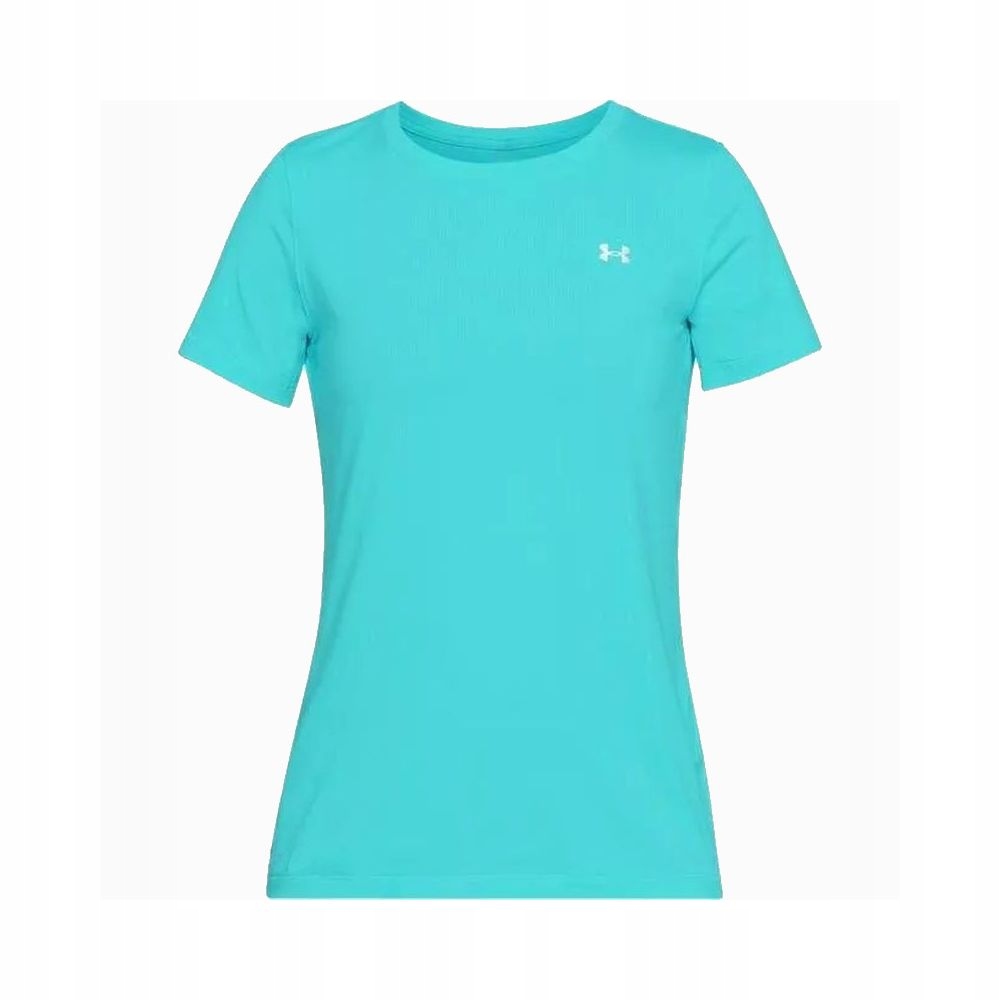 Koszulka Under Armour Hg Armour Shortsleeve Women Turquoise 425 M