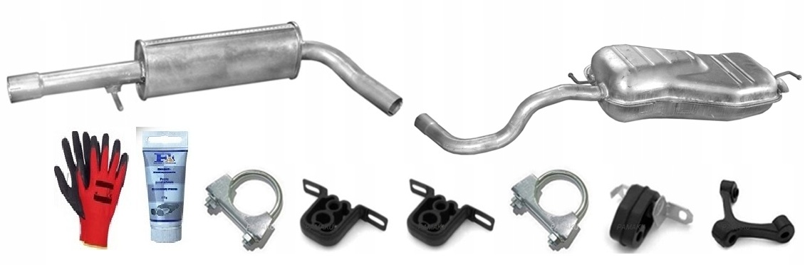 Audi A3 1.8-20V sada tlumičů výfuku bonus