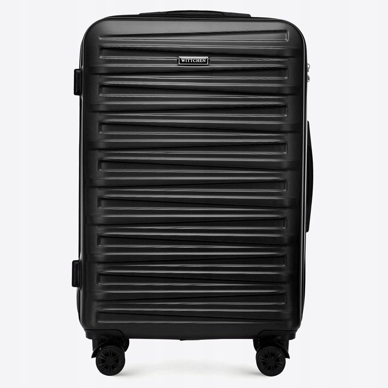 Walizka Duża Abs Wittchen 56-3A-003-11 Skyspeed Line Czarna