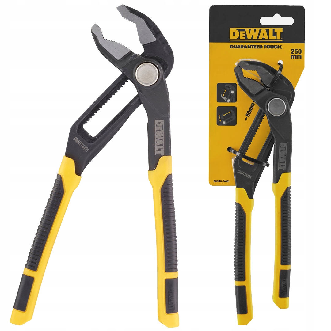

Klucz szczypce nastawne 250mm DeWALT DWHT0-74431