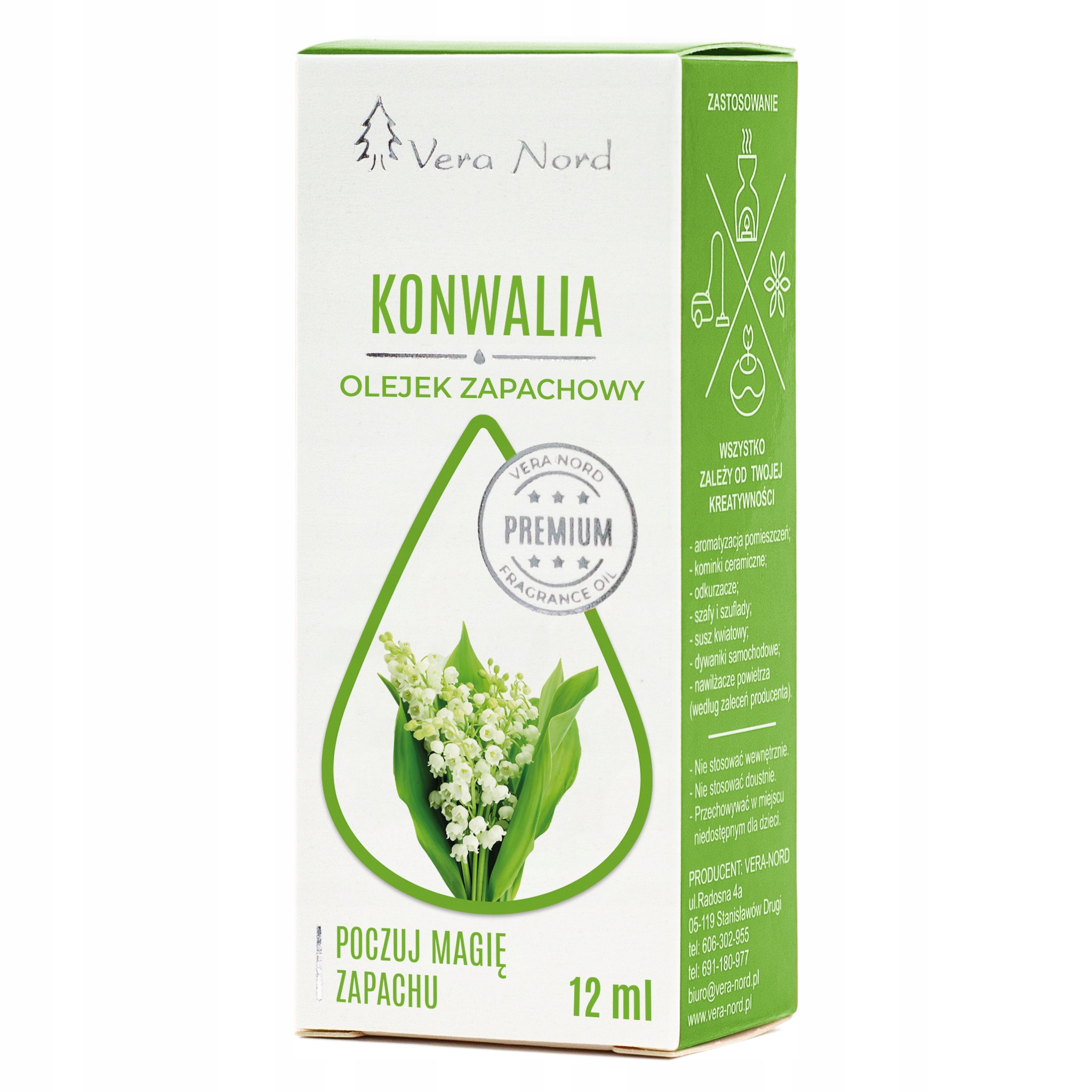 Olejek Zapachowy KONWALIA Vera Nord 10 ML