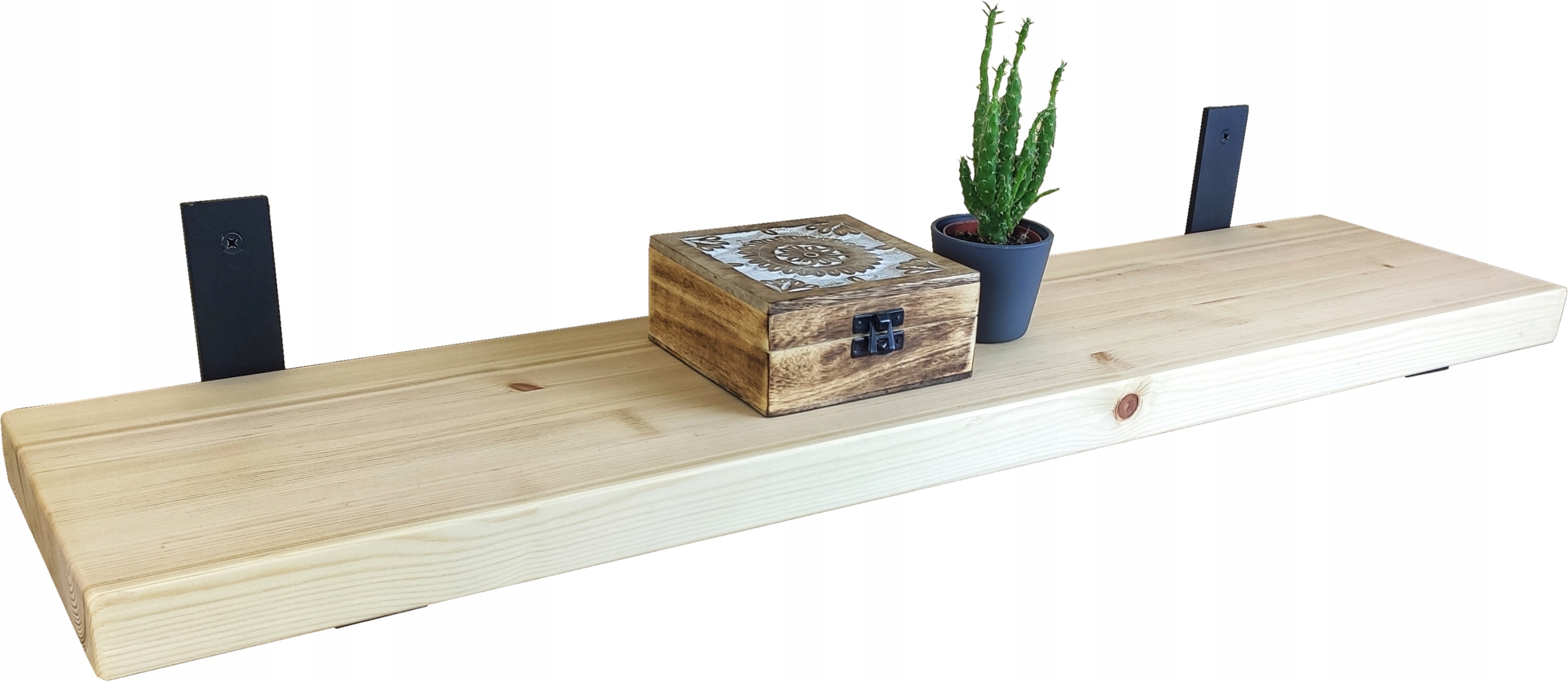 Silná nástěnná police Loft 40 cm x 20 cm Industrial