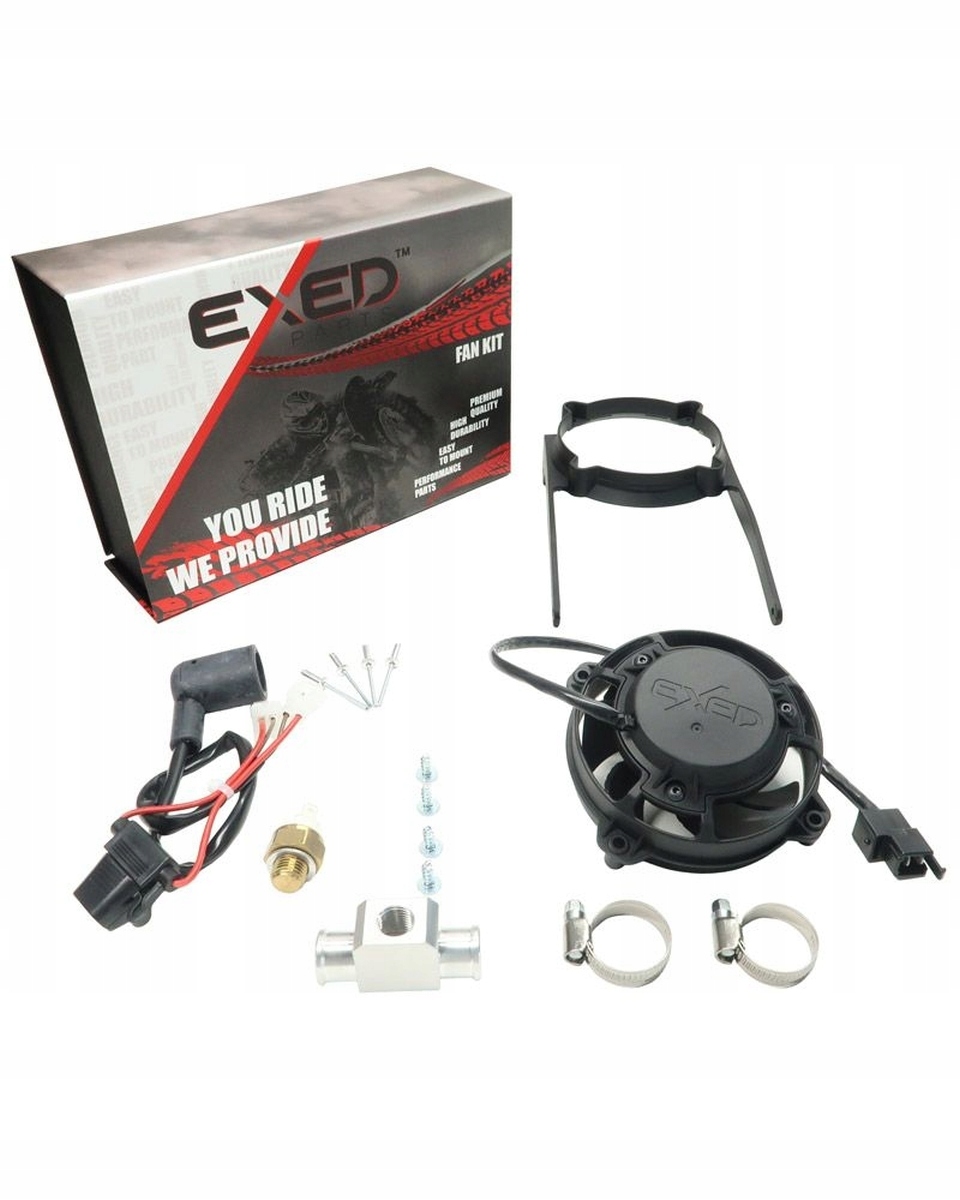 Fm-parts Kompletná Sada Ventilátora Chladiča Je Vhodná Pre Ktm '04-'16 Husq