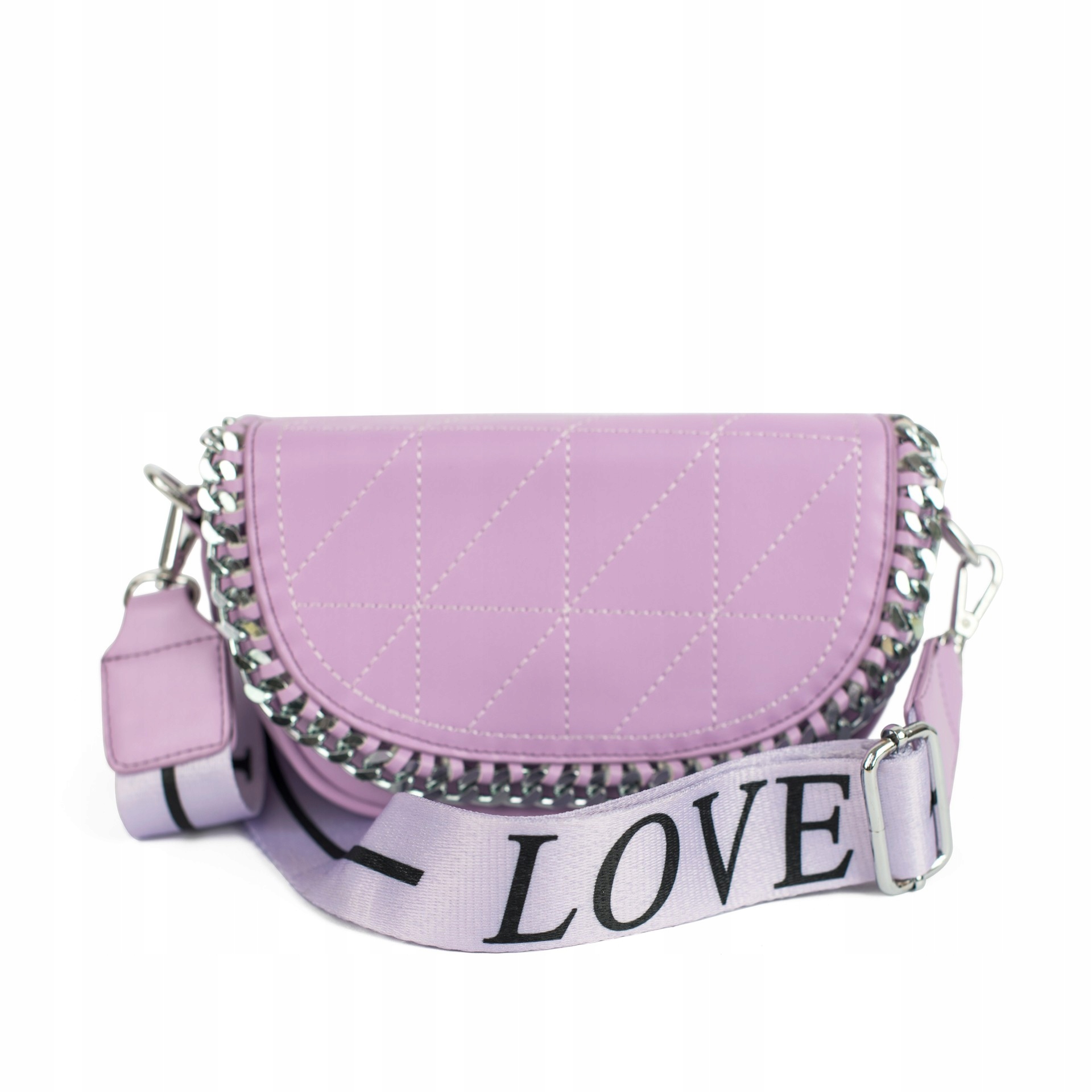 Szaleo modna TOREBKA Chained szeroki pas tr21117-1 Styl miejski