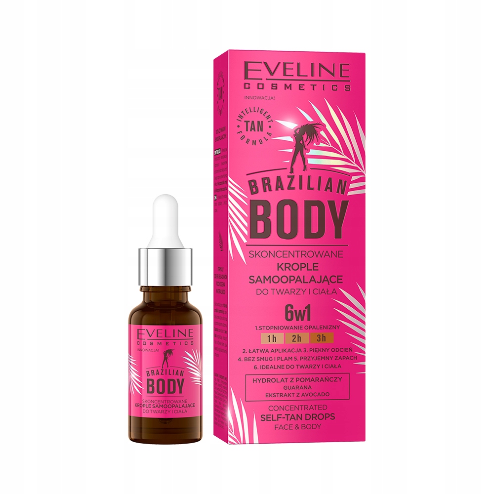 

Eveline Cosmetics Brazilian Body krople opalające