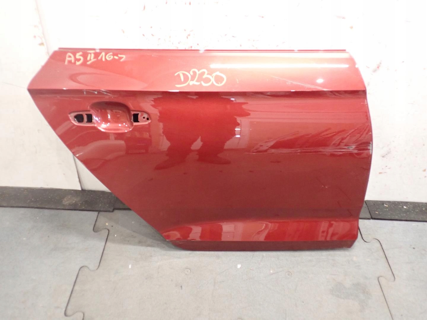 door rear part rear. right AUDI A5 II 2016- 8W