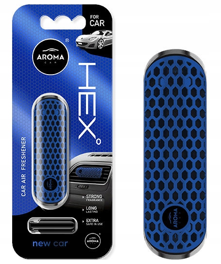 

Aroma Car Hex Zapach Odświeżacz New Car polimer