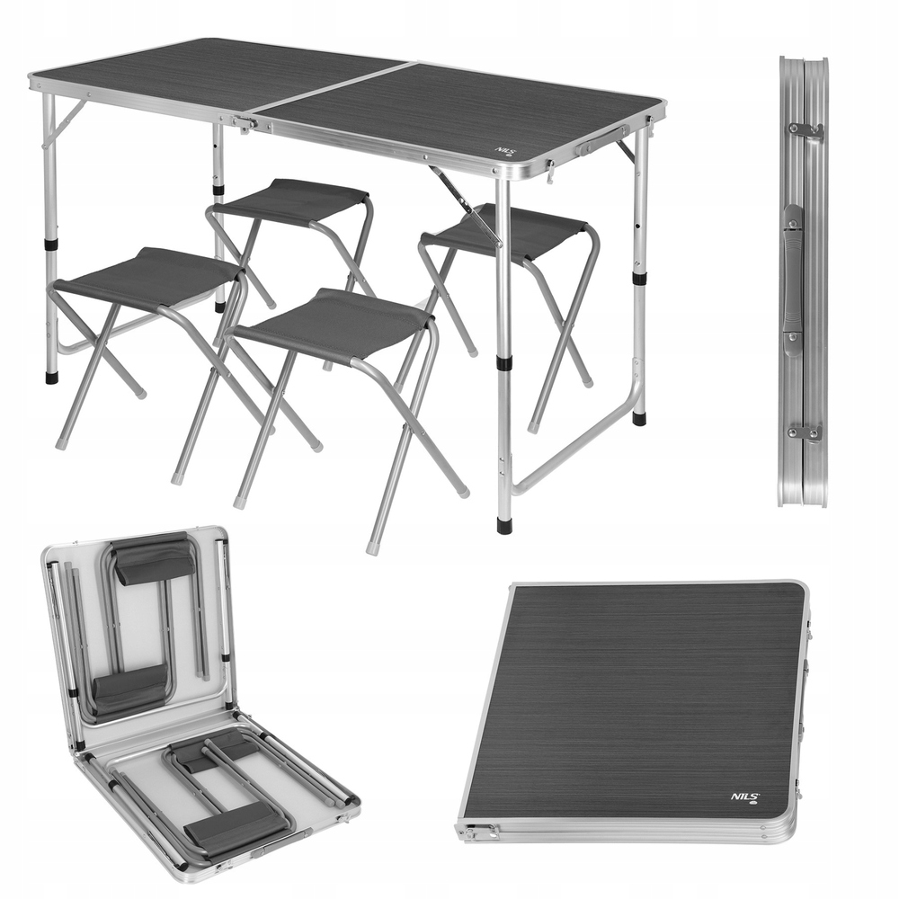 Sada zahradního cateringového stolu Banketový skládací turistický stůl židle