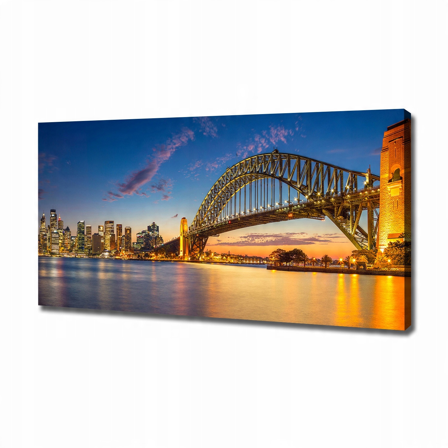 

Foto obraz na płótnie Panorama Sydney 120x60 cm