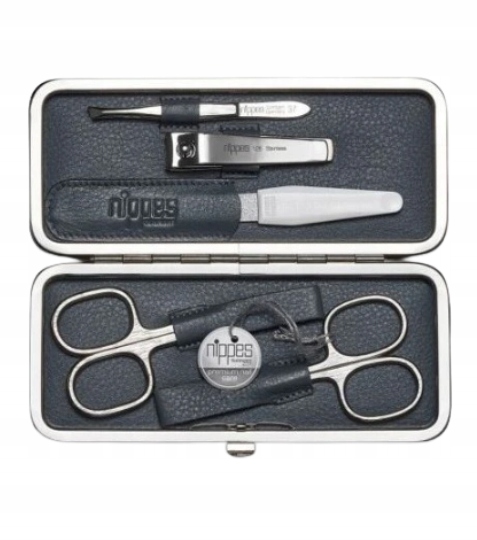 Nippes Solingen Luxusní manikúra 5dílná Diamant šedá 1 ks