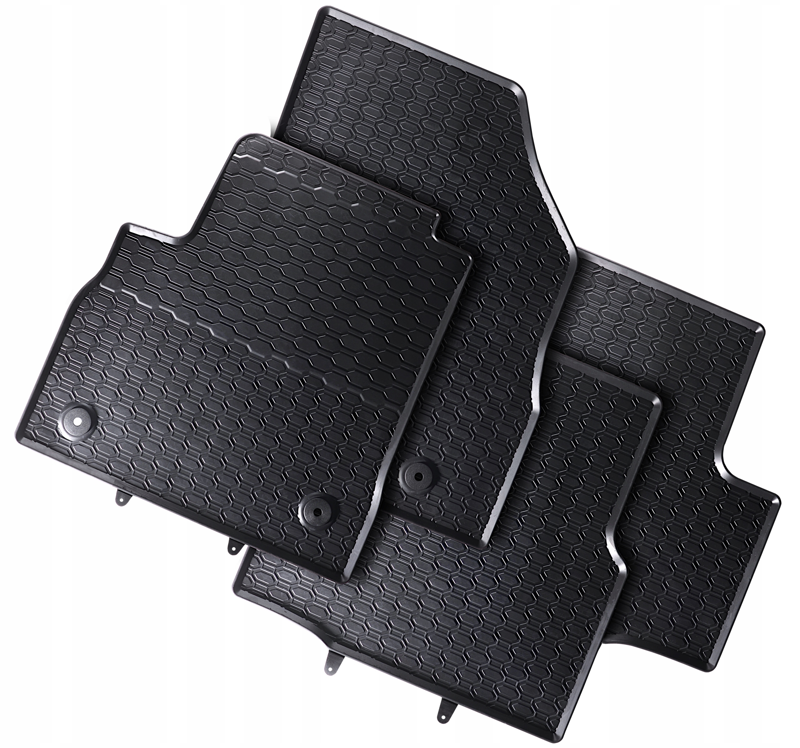 Dywaniki gumowe BEZWONNE do Opel Astra K V od 2015 Zestaw wieloelementowy tak