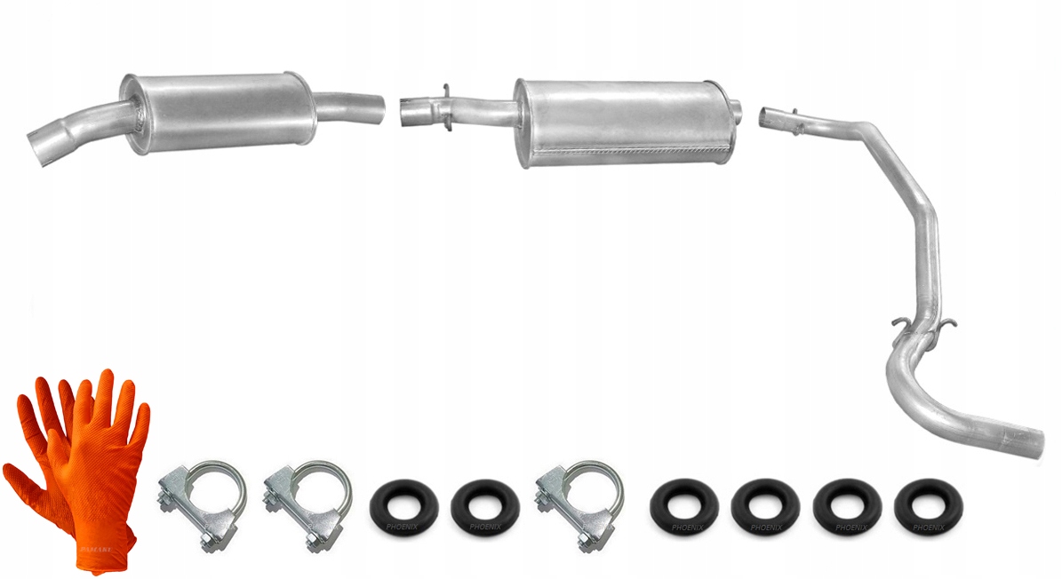 Fiat Ducato 2.5 Td 70 kW (1987-4/1994) Výfukový Systém