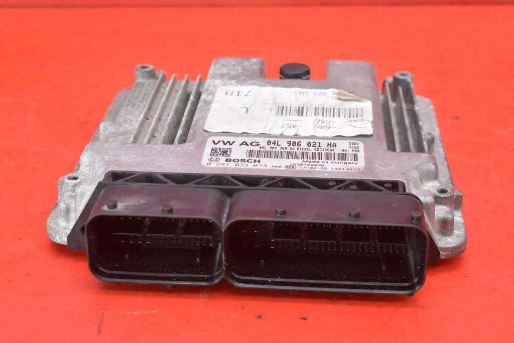 control unit computer of the engine 04L906021HA 0281033073 AUDI A6 C7 2.0 TDI 190 KM