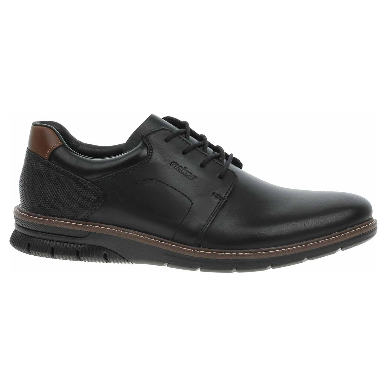 Pánské polobotky Rieker 14419-00 schwarz 42