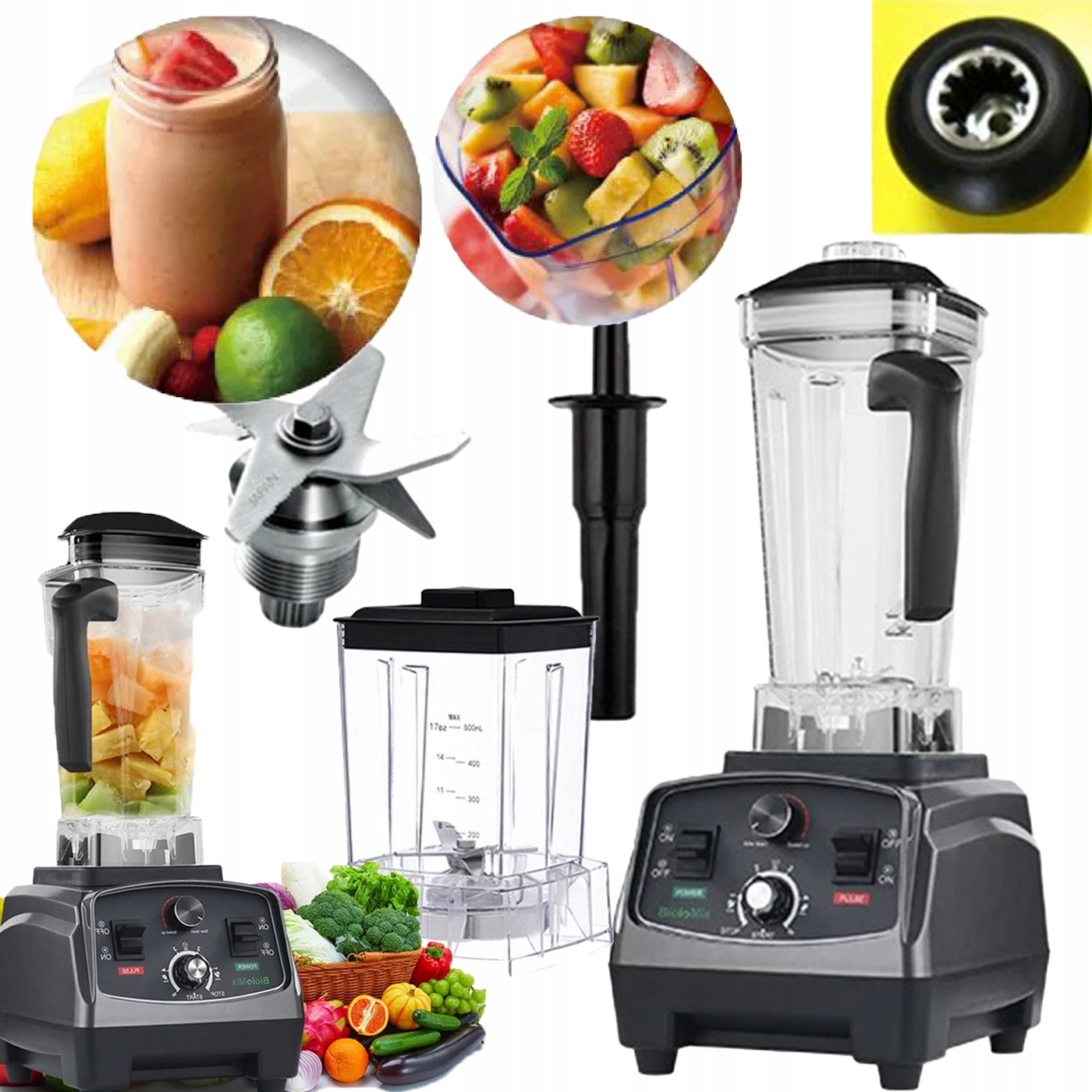 Mixér Příslušenství Přídavná Sklenice Krabička Kuchyňský Robot Mixér Profesionál