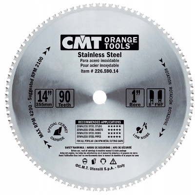 Cmt 226.572.10M Pila Hm D=250 F=30 Z=72 K=2,2/1,8 Fwf