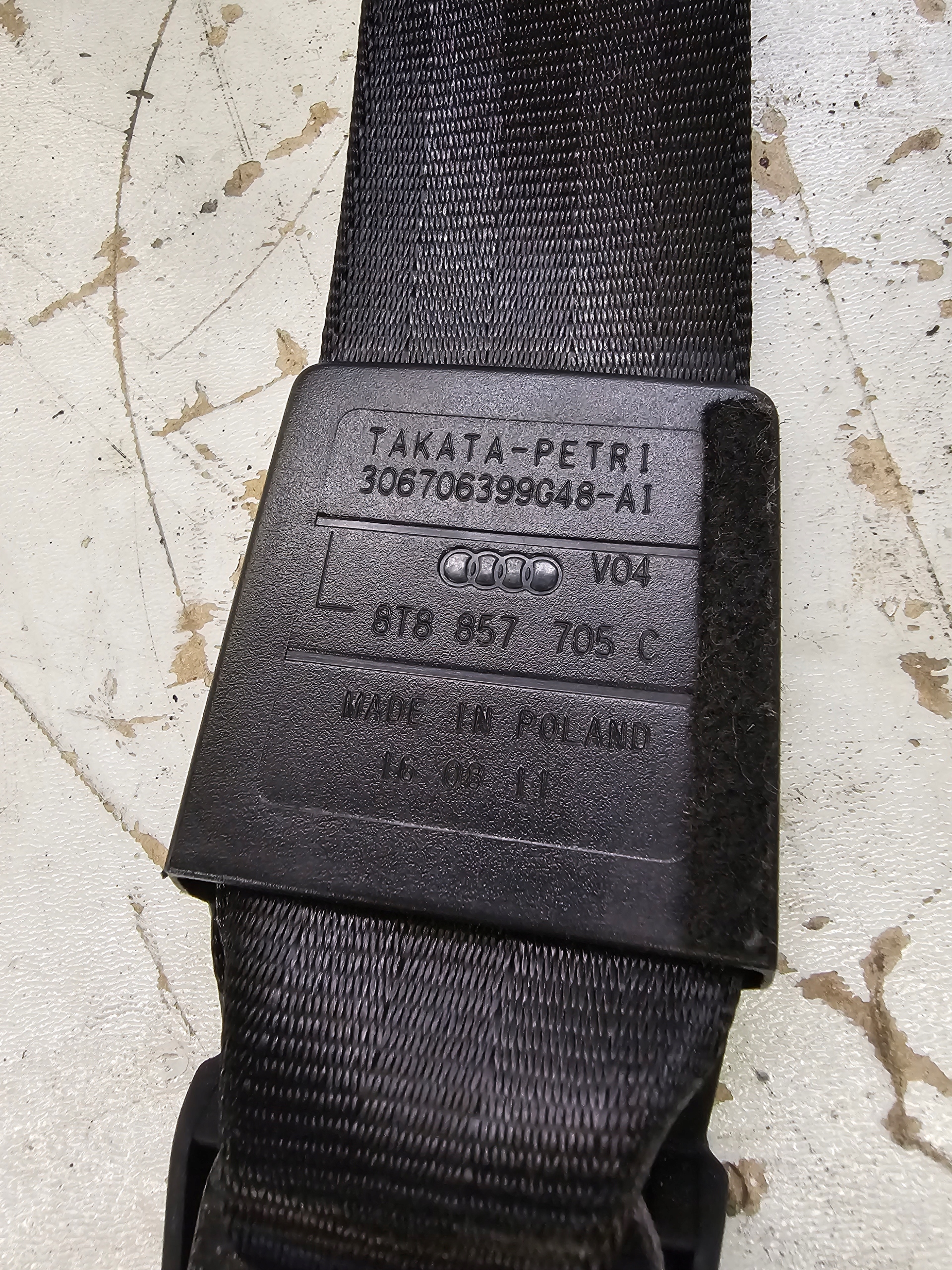Gurten Sicherheits LP AUDI A5 SPORTBACK 8T8857705C