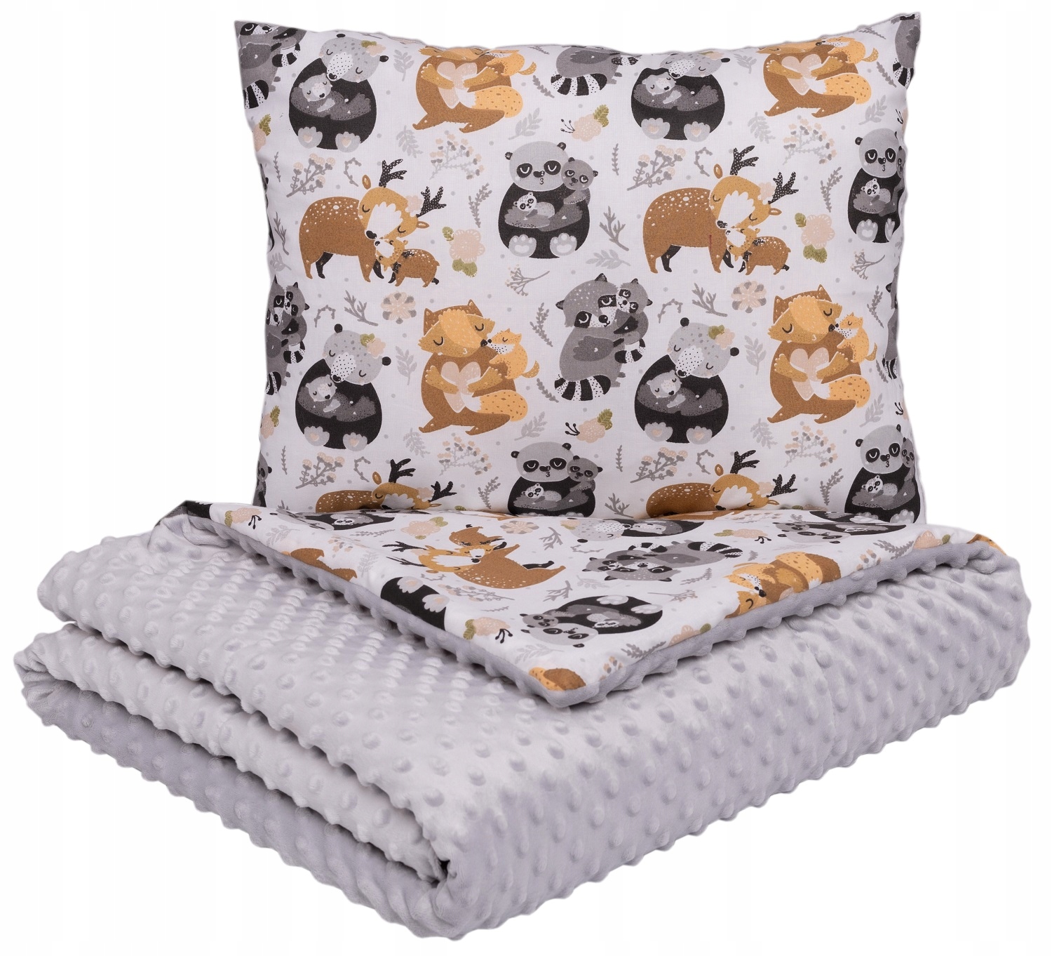

Koc Kocyk Przedszkolaka Minky 100x135 Poduszka