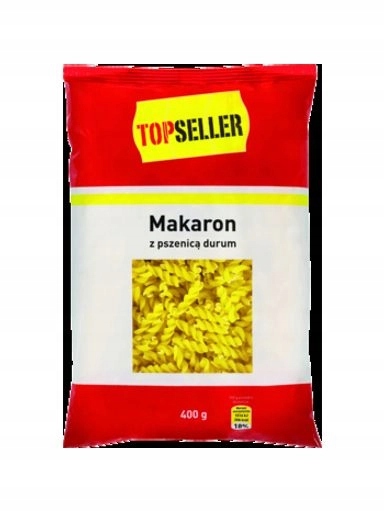 Levně 17X Topseller Těstoviny fusilli s pšenicí durum 400 g