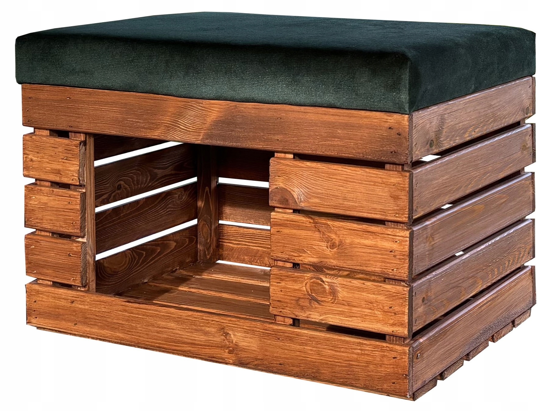 LEGOWISKO DLA KOTA PSA Pufa 80 skrzynia welur skaj Kształt prostokąt