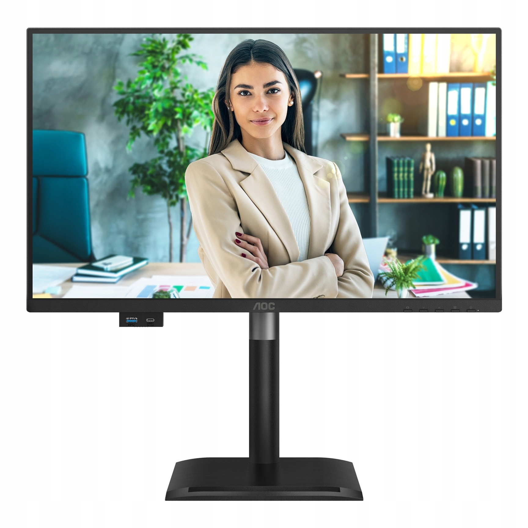 Led Monitor Aoc 24P4U 23,8" 1920 x 1080 px Ips Pls