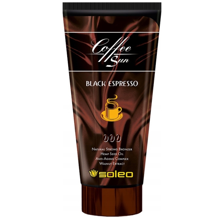 Soleo Coffee Sun Black Espresso Bronzer s urychlovačem 150 Ml