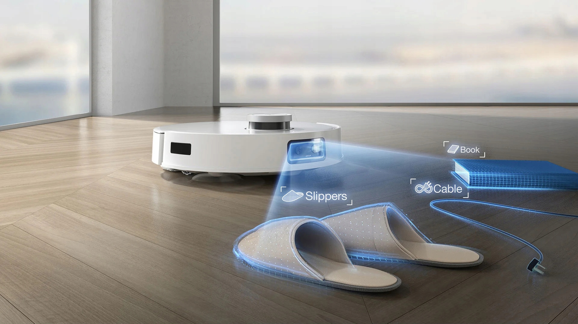 Rewolucyjny Robot sprzątający Ecovacs DEEBOT X1e OMNI AI AIVI 3.0 biały Kod producenta seria X