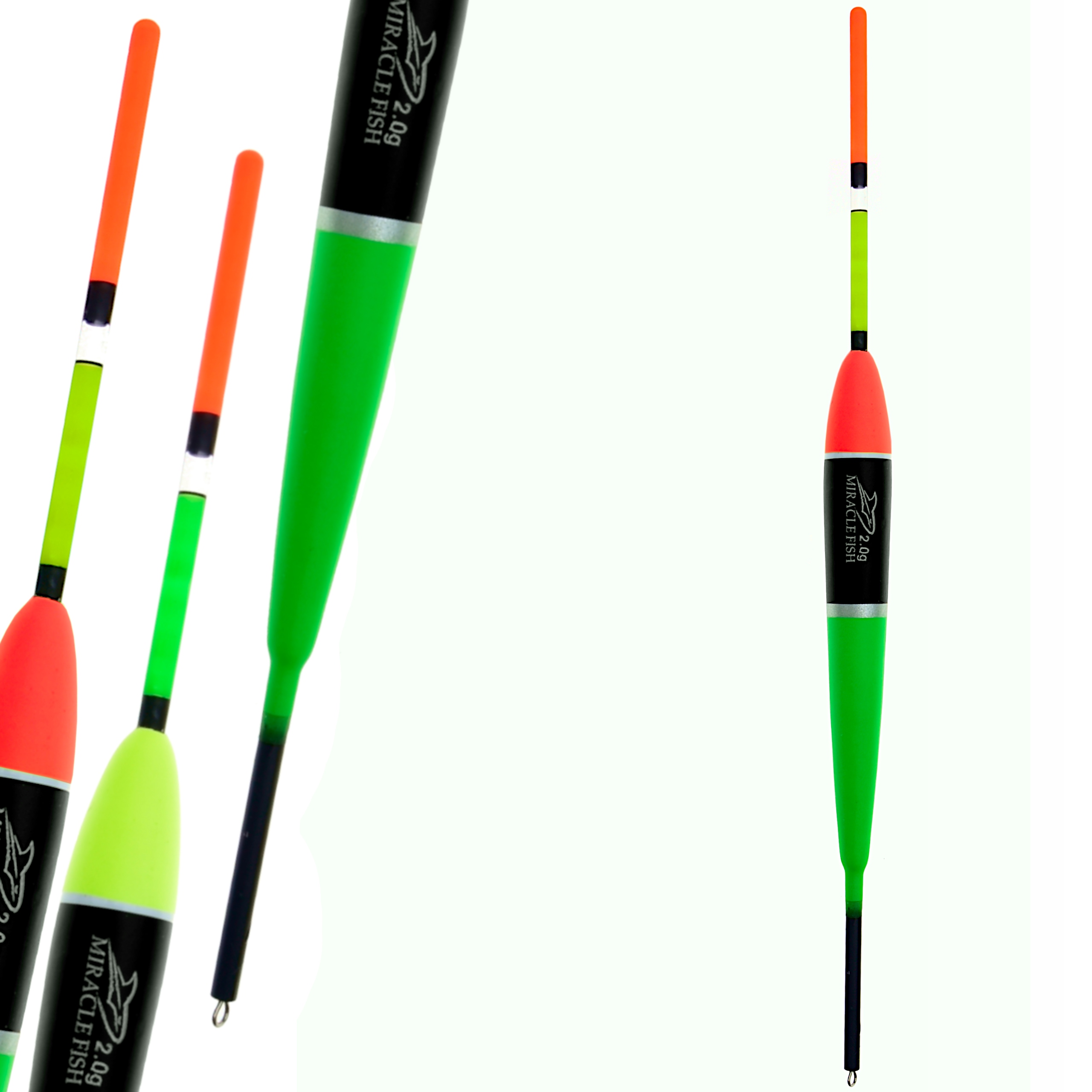 

Spławik Przelotowy z Balsy 2 g Miracle Fish 19 cm